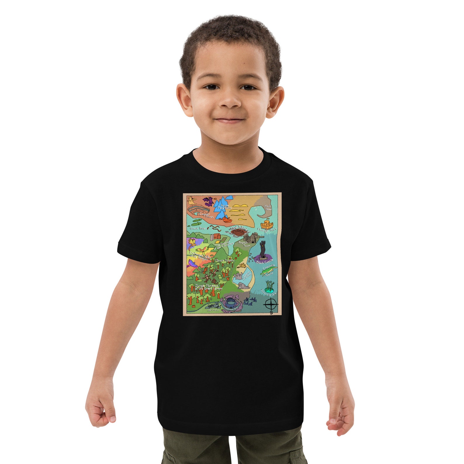 Super Sleuths Story Club French Town T shirt