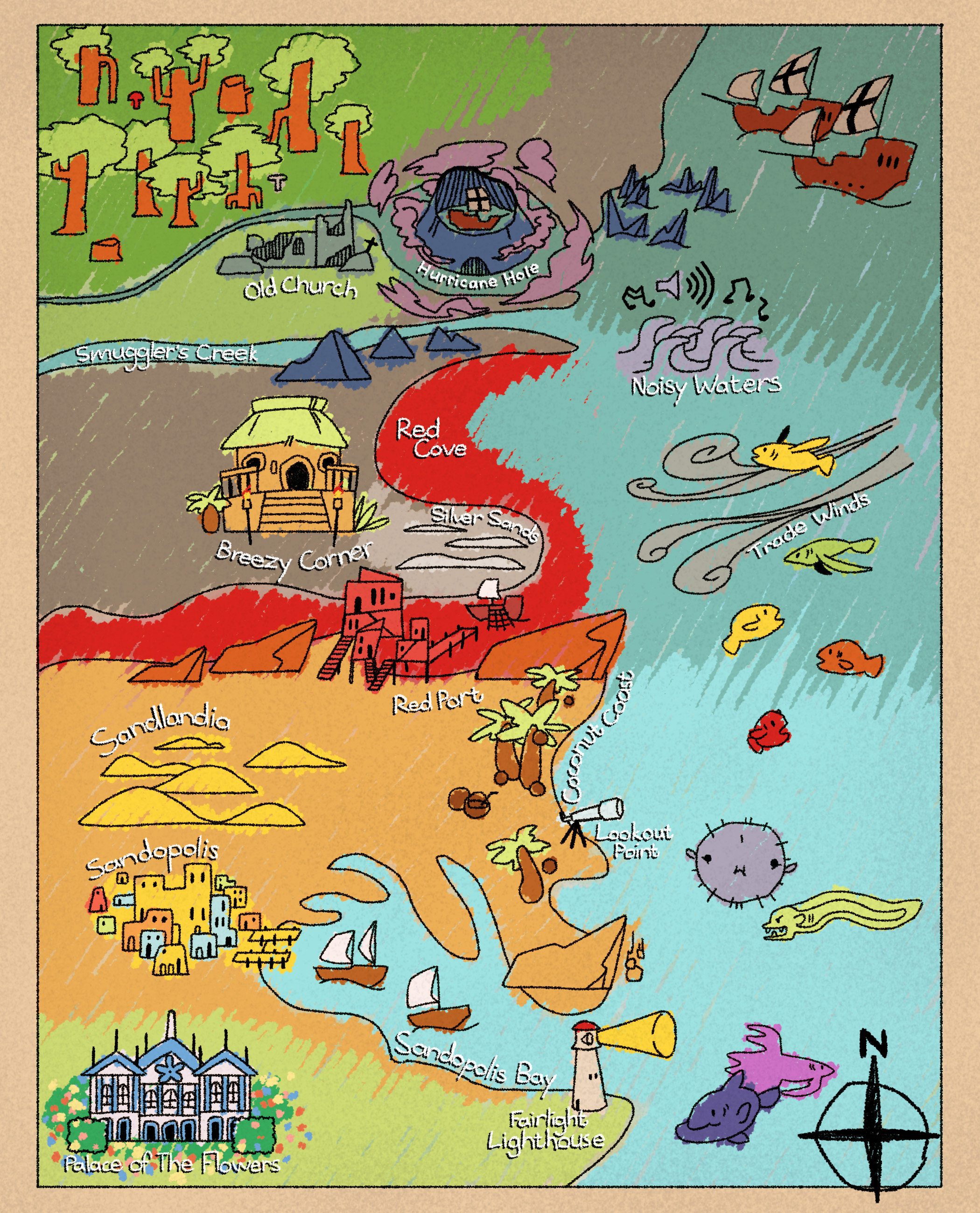 Super Sleuths Story Club Sandlandia poster